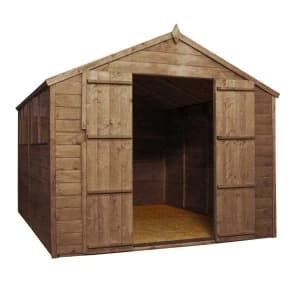 Mercia Pressure Treated Apex Shed - 12' x 8'