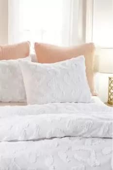 'Chenille Leopard Cotton' Standard Pillowcase