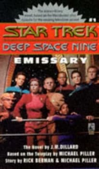 S/trek Ds9 Emissary by J M Dillard Book