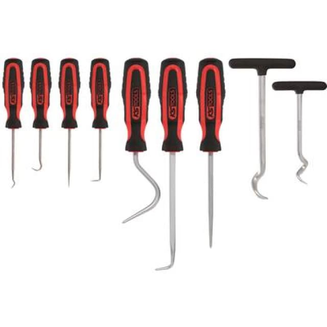KS TOOLS 550.1070 Hook Tool Set Tool Steel Hook Tool Set (5837)