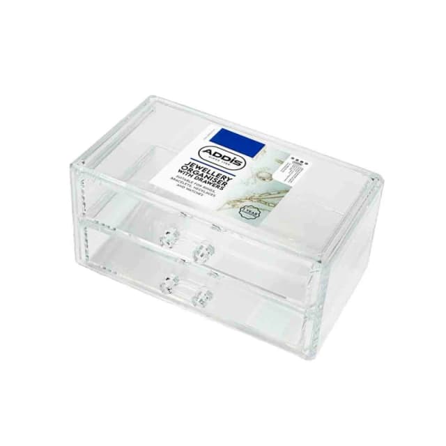 Addis Acrylic 2 Drawer Organiser