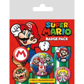 Super Mario Badge Pack