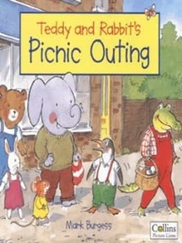Teddy and Rabbits Picnic Outing by Mark Burgess Book