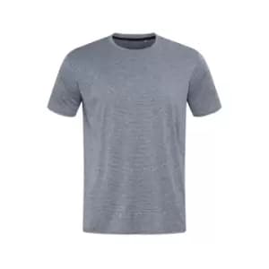 Stedman Mens Move Recycled Sport T-Shirt (XL) (Denim Heather)