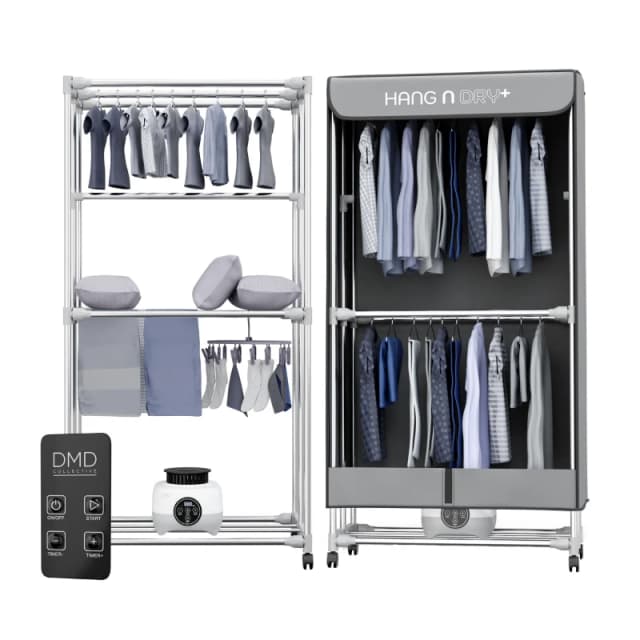 DMD Collective Deluxe Hang-n-Dry Electric Clothes Dryer Grey unisex 15kgs