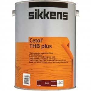 Sikkens Cetol THB Plus Translucent Woodstain Mahogany 5l
