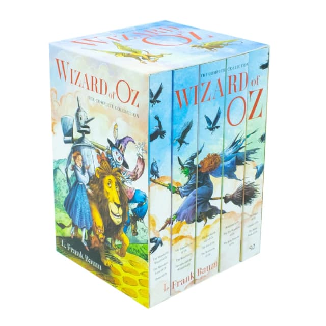 Wizard of Oz Complete 15 Book Collection Box Set By L Frank Baum Classic Children's Fantasy Series L. Frank Baum Books