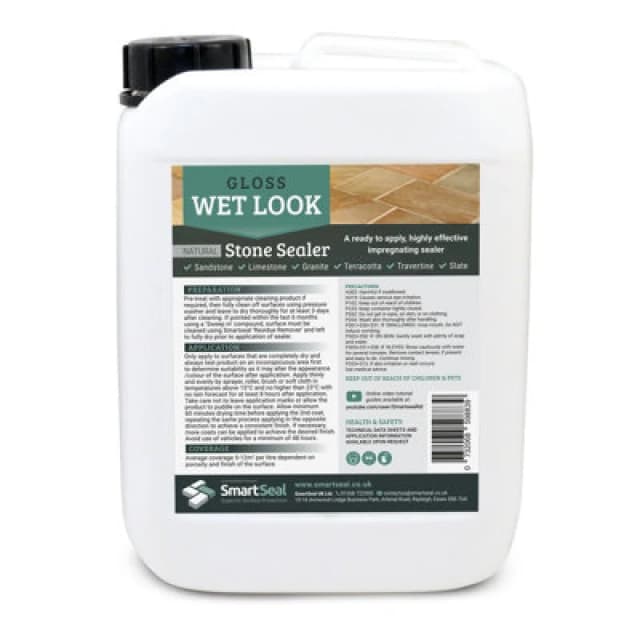 SMARTSEAL Smartseal - Sandstone/Natural Stone Sealer - Wet Look - 5 Litre J4-RDJ2-7RR3