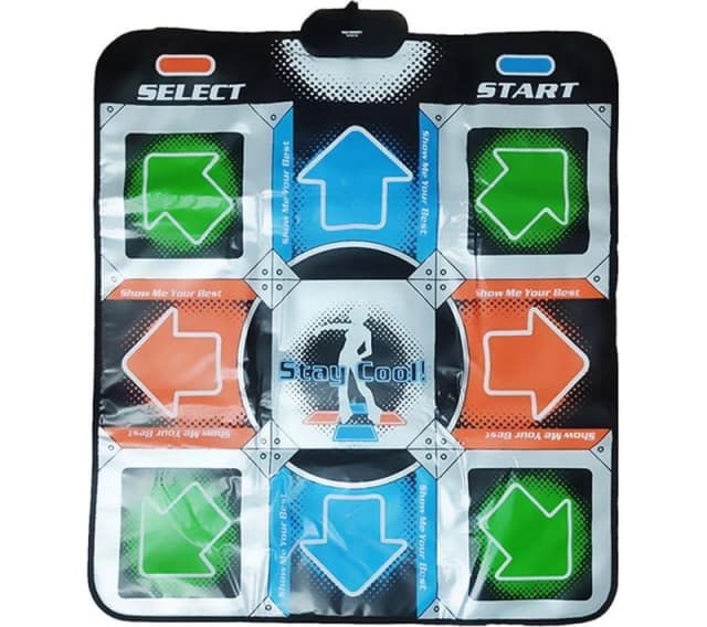 MENKIND Winning 1 Player Funky Dance Mat, Patterned 5056327922520