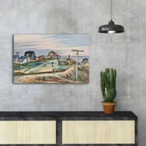 FAMOUSART-034 Multicolor Decorative Canvas Painting