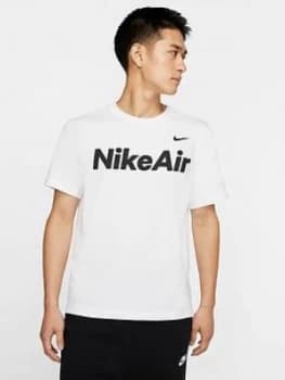 Nike Sportswear Air Short Sleeve T-Shirt - White