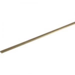 Brass Planar Rail L x W x H 500 x 1.5 x 1 mm