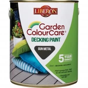 Liberon Decking Paint Gun Metal 2.5l