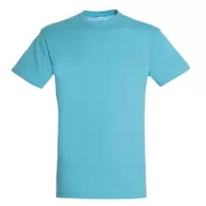 SOLS Mens Regent Short Sleeve T-Shirt (3XL) (Aqua)