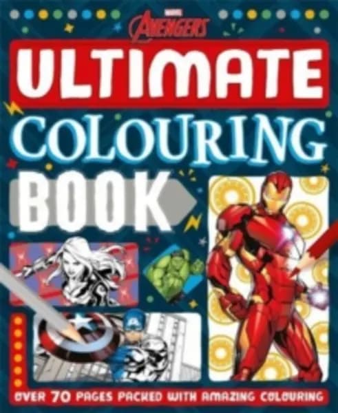 Marvel Avengers: The Ultimate Colouring Book Paperback / softback