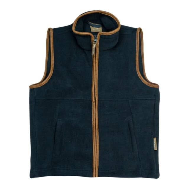Jack Pyke Countryman Thermal Fleece Gilet in Navy Size: XS Navy Unisex XS