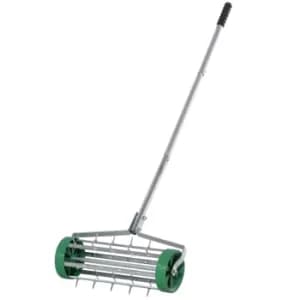 Outsunny 845-022 Lawn Aerator 42.5cm Manual Garden Roller