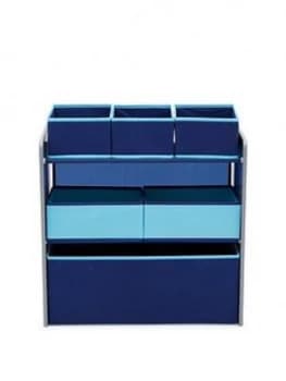 Multi Bin Toy Organiser- Blue