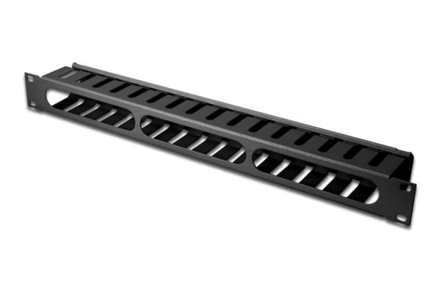 Equip 19" Rack Mount Cable Management Panel. Black