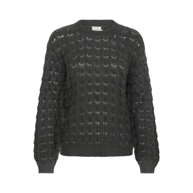 Kaffe Womens knitted sweater KAFFE Elena Noir Female S