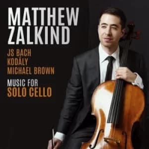 JS Bach/Kodaly/Michael Brown Musis Solo Cello by Johann Sebastian Bach CD Album