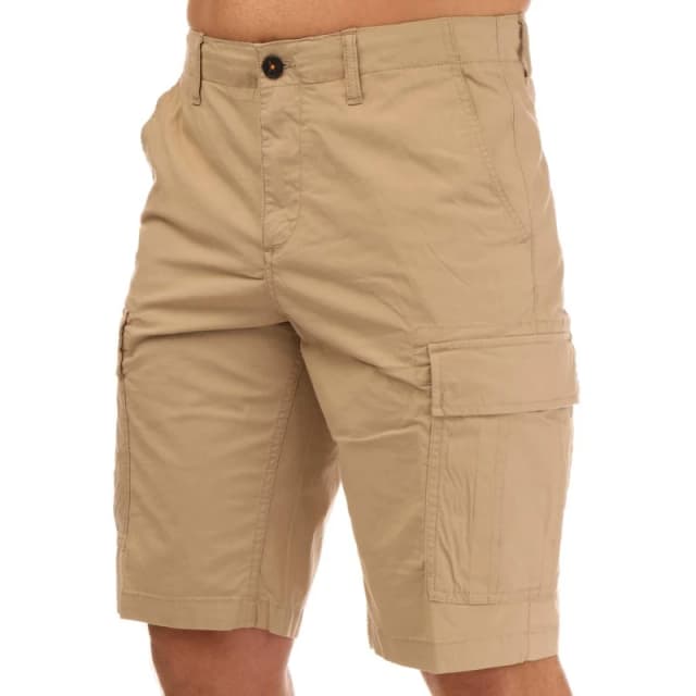 Timberland Outdoor Poplin Cargo Shorts - Beige Beige 30