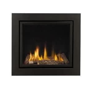 Ignite Black Gas fire