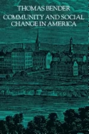 community and social change in america