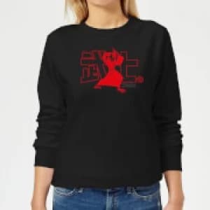 Samurai Jack Way Of The Samurai Womens Sweatshirt - Black