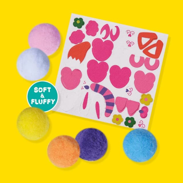 SES Creative Pom pom pets Multi unisex One Size