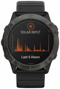 Garmin Fenix 6X Pro Solar Titanium DLC Mens Watch