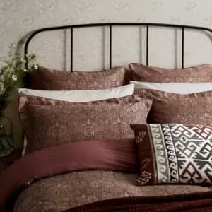 William Morris Crown Imperial Double Duvet Cover, Red