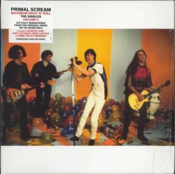 Primal Scream Maximum Rock 'N' Roll The Singles Volume 2 - 180gm 2019 UK 2-LP vinyl set 19075933811