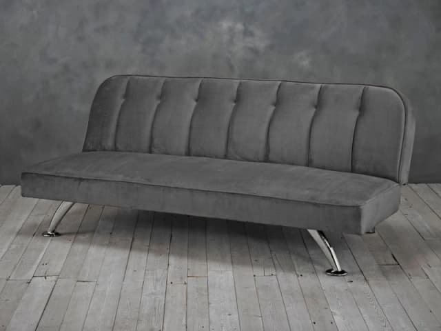LPD Brighton Grey Fabric Sofa Bed