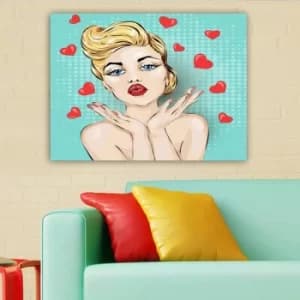 370689071_70100 Multicolor Decorative Canvas Painting