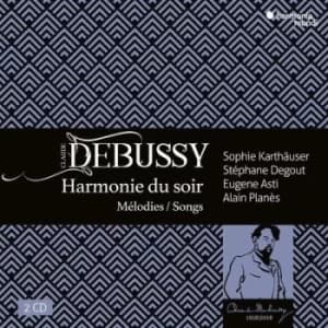 Claude Debussy Harmonie Du Soir Melodies/Songs by Claude Debussy CD Album