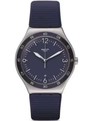 Swatch Mens Big Classic Strap Watch YWS453