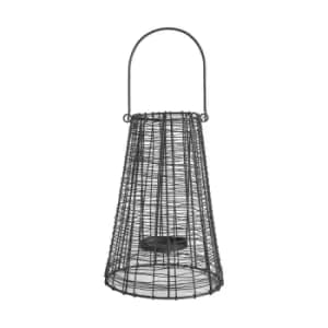 Crossland Grove Barton Lantern Small Black 215x215x305Mm