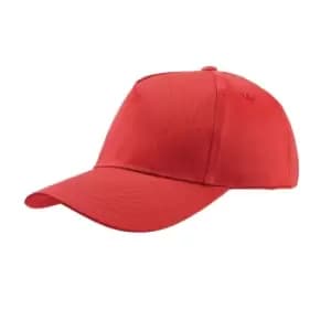 Atlantis Childrens/Kids Start 5 Cap 5 Panel (One Size) (Red)