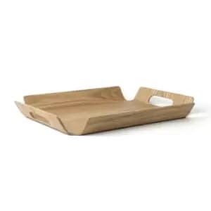 Bredemeijer Serving Tray Madera Design Rectangular Medium in Natural Wood