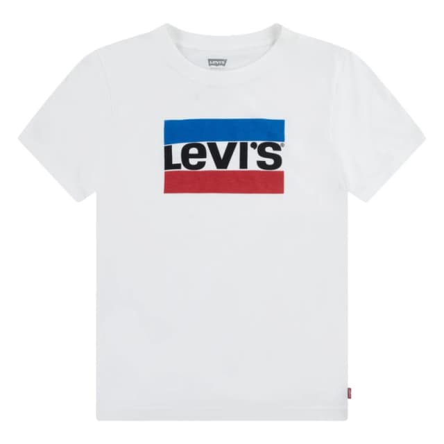 Levis Sportswear Logo T Shirt White 001 unisex 14 Years