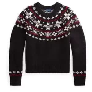 Polo Ralph Lauren Polo Ralph Lauren Winter RN Knit Jumper - Black