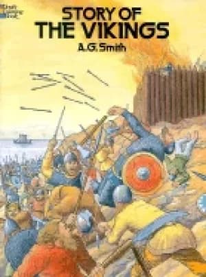 story of the vikings coloring book