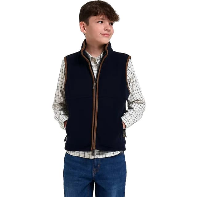 Jack Pyke Countryman Gilet in Navy Size: 3-4 Years Navy Unisex 3-4 Years