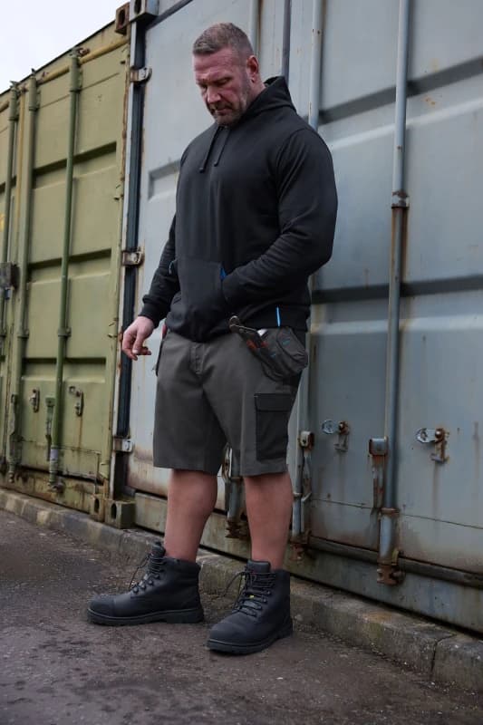 BadRhino BadRhino Men Workwear Cargo Shorts in Black Size: 44R Black 44R Male 5063111481941