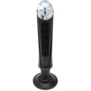 Honeywell QuietSet 35W 5 Speed 100cm Tower Fan Black - HY254E1