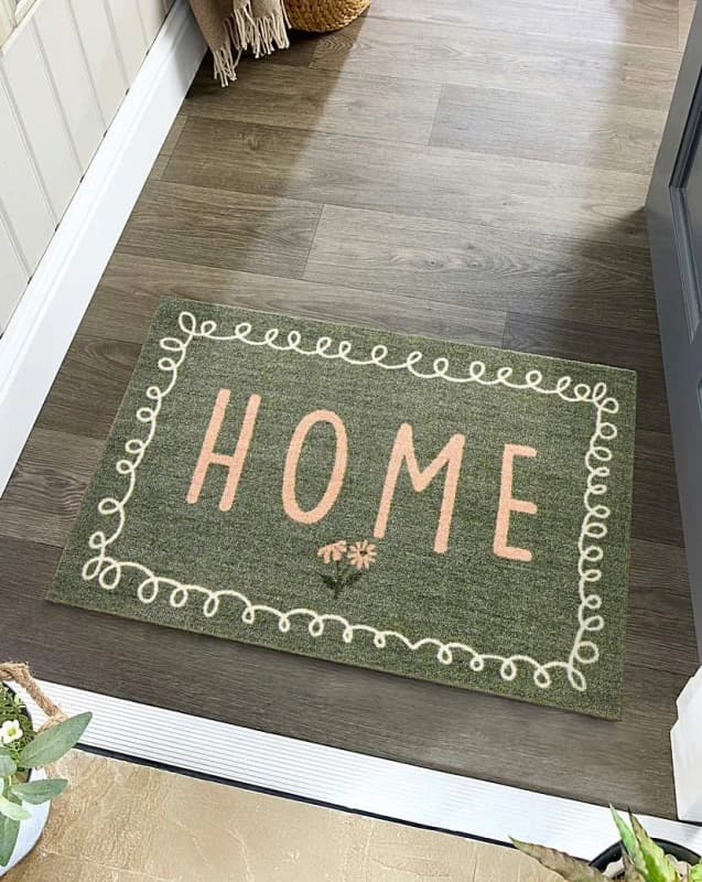 My Mat My Mat Indoor My Home in Bloom Doormat Multi - My Mat - Size: 50X75 Multi 50X75 HR95401