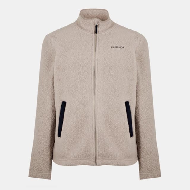 Karrimor Fleece Zip-up Top Mens - Brown Brown S