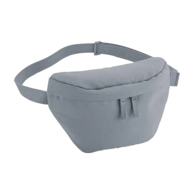 Bagbase Simplicity Waist Bag in Pale Grey Pale Grey Unisex One Size