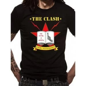 The Clash - Mens Know Your Rights T-Shirt (Black)